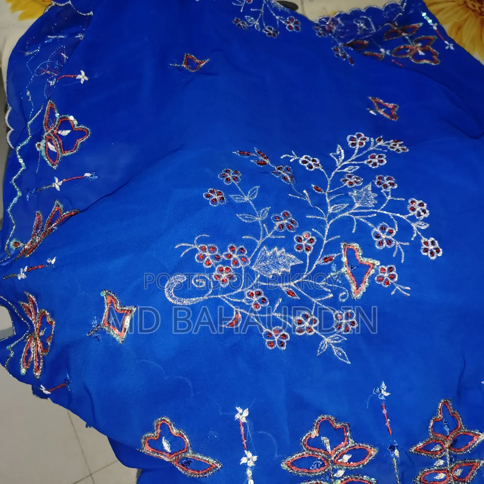Ambroydery Saree