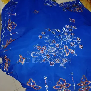 Ambroydery Saree