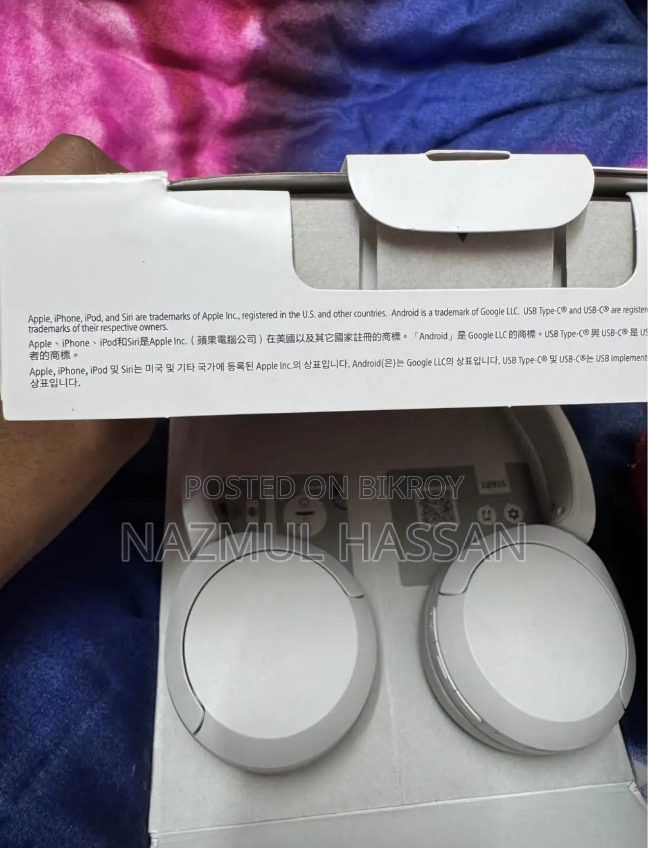 Sony WH-CH520 Wireless Headphones (Dubai Purchased)