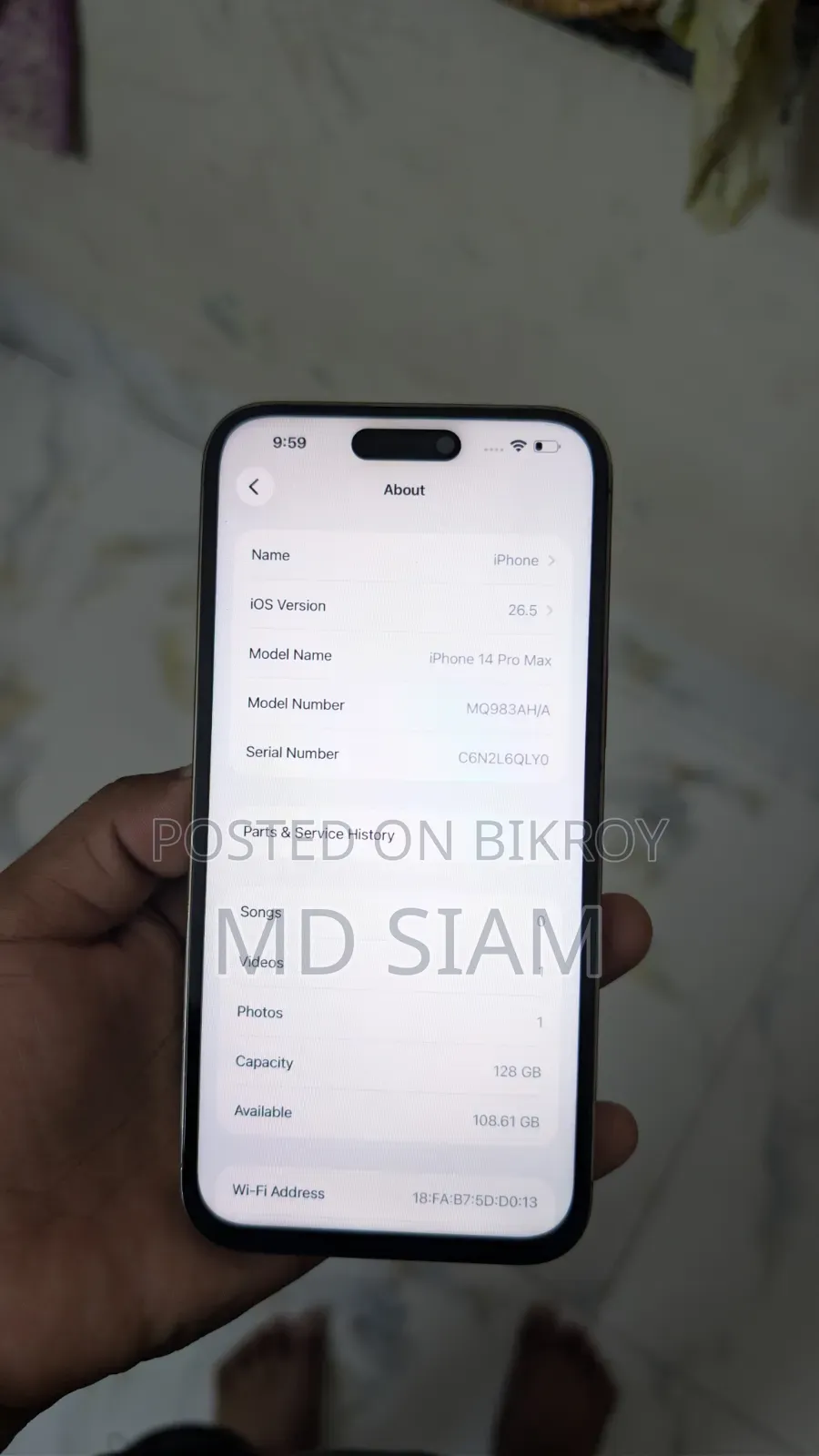 Apple iPhone 14 Pro Max 128 GB