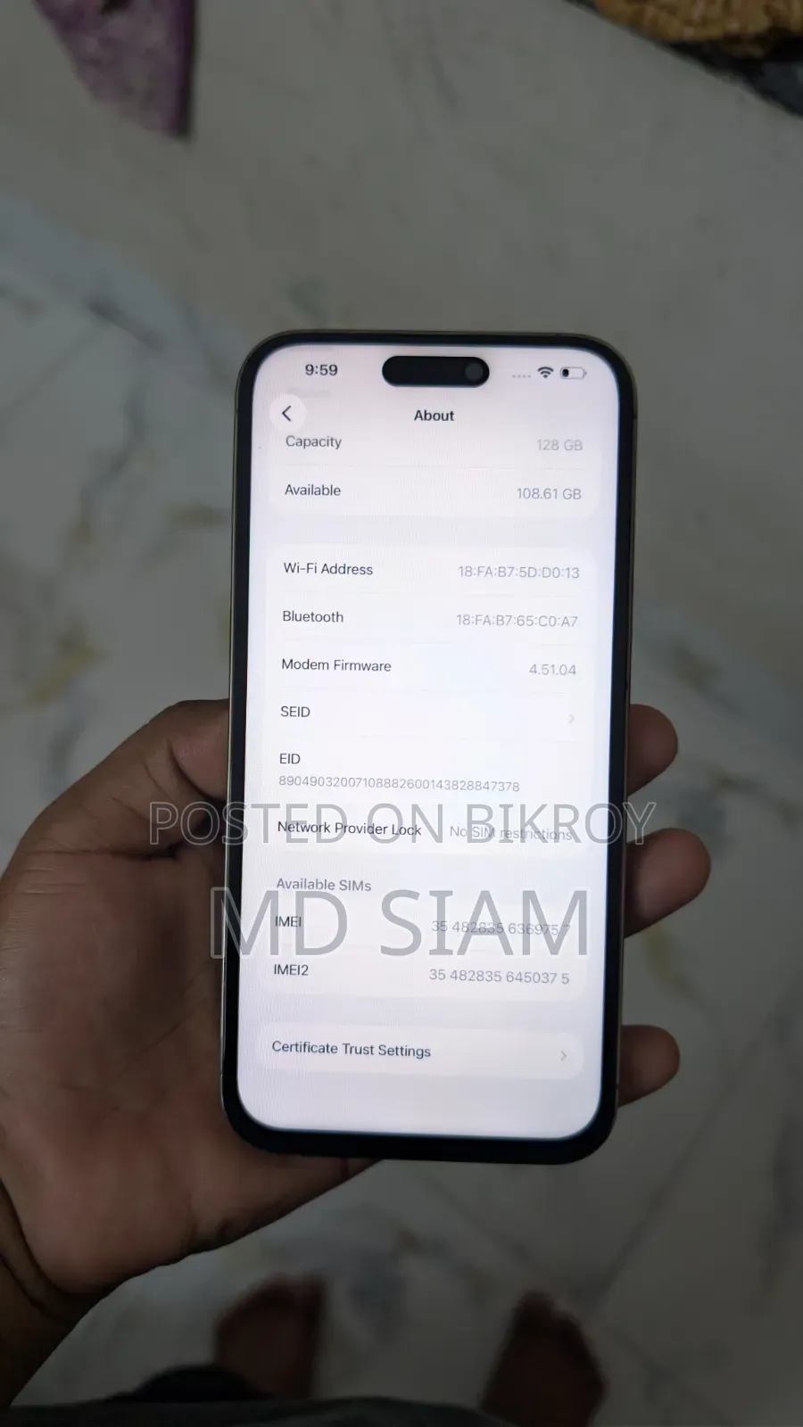 Apple iPhone 14 Pro Max 128 GB