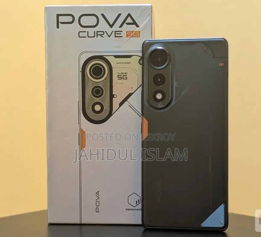 Tecno Pova Curve 256 GB Black