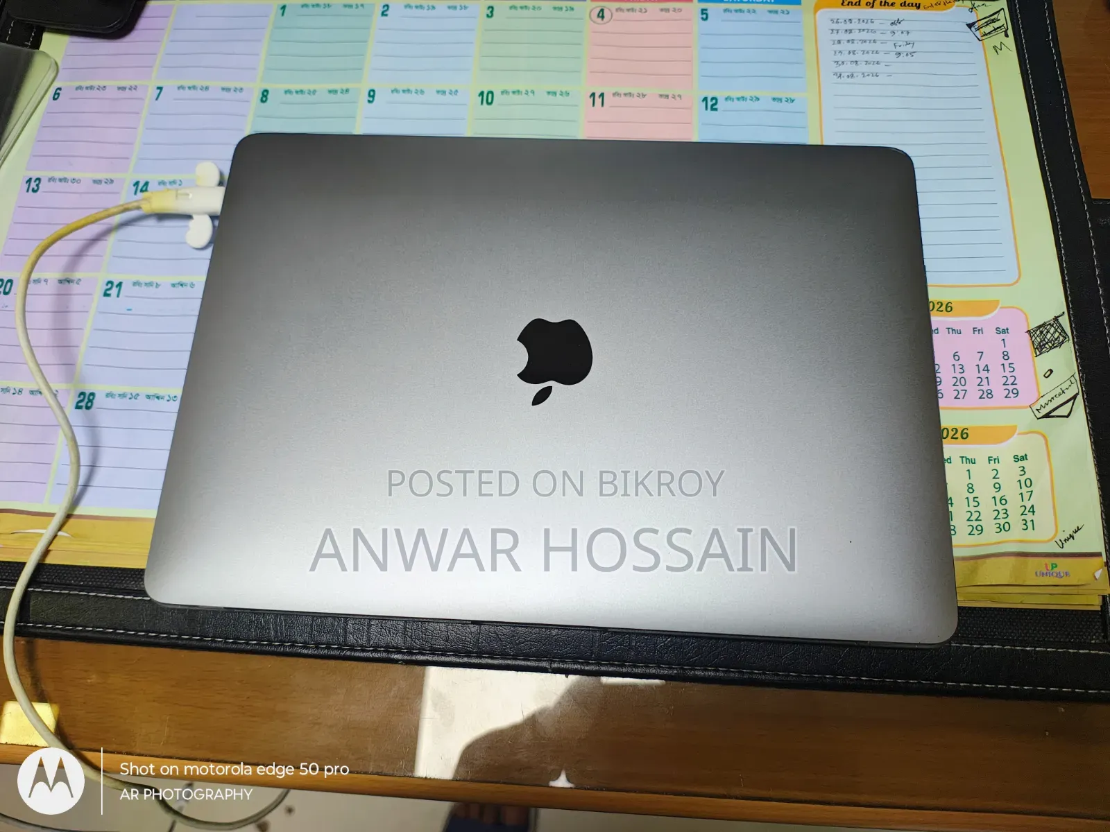 Laptop Apple MacBook Pro 16GB Intel HDD 512GB