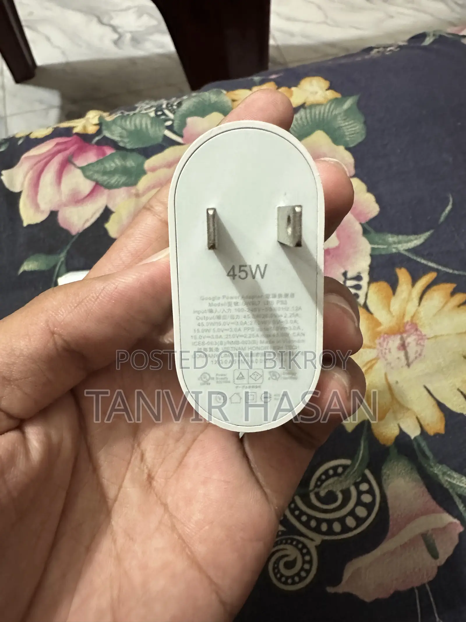 Google Pixel 45w Adapter (Original)