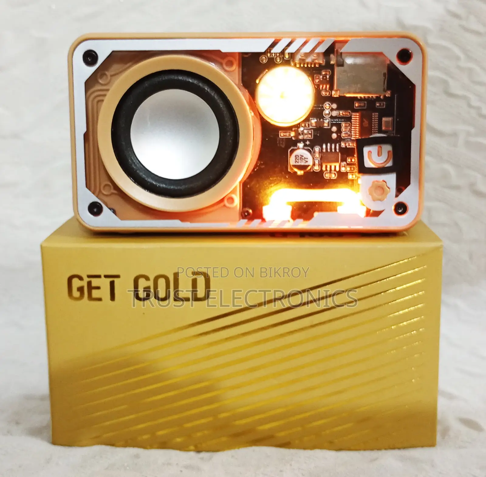 Beautiful Transparent Speaker