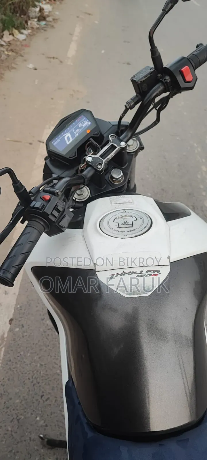 Hero Thriller 160R Refresh 2021 White