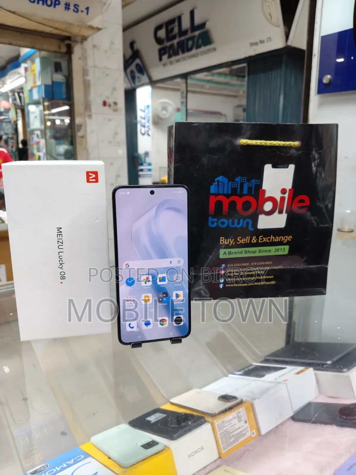 New Meizu Lucky 08 256 GB Black