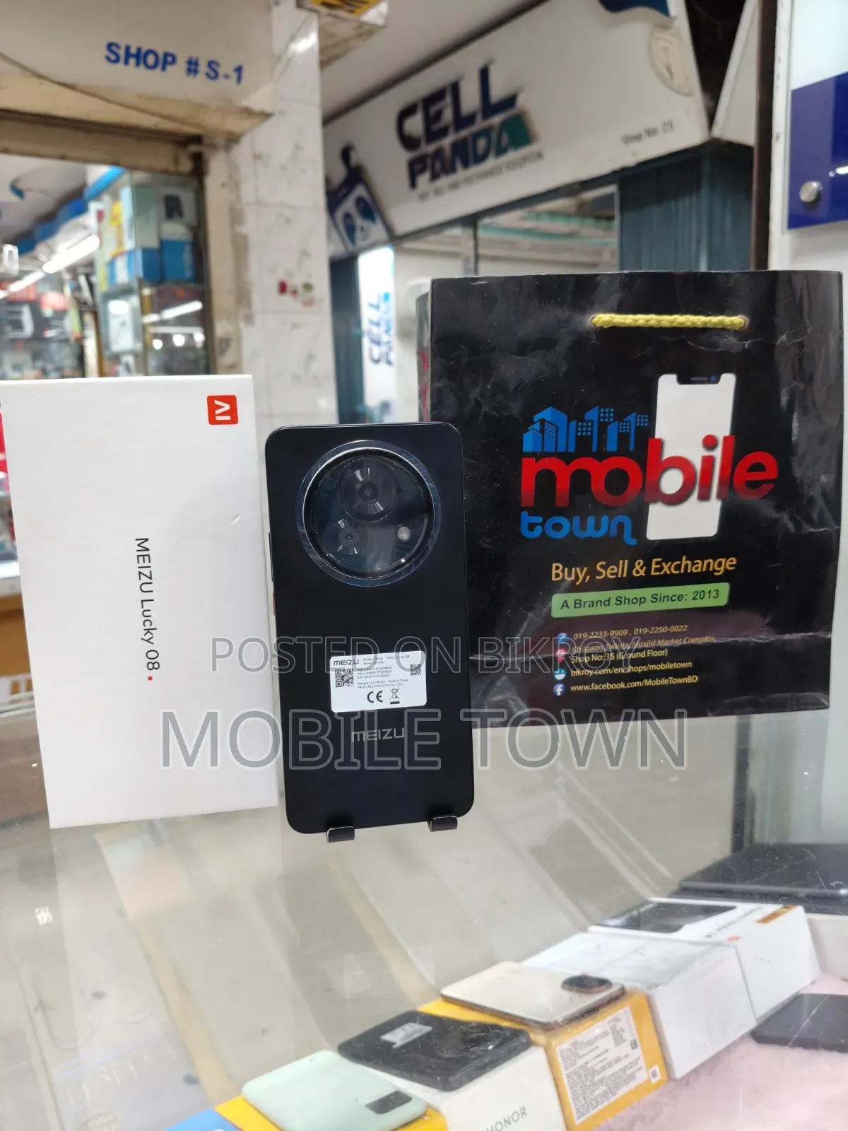 New Meizu Lucky 08 256 GB Black