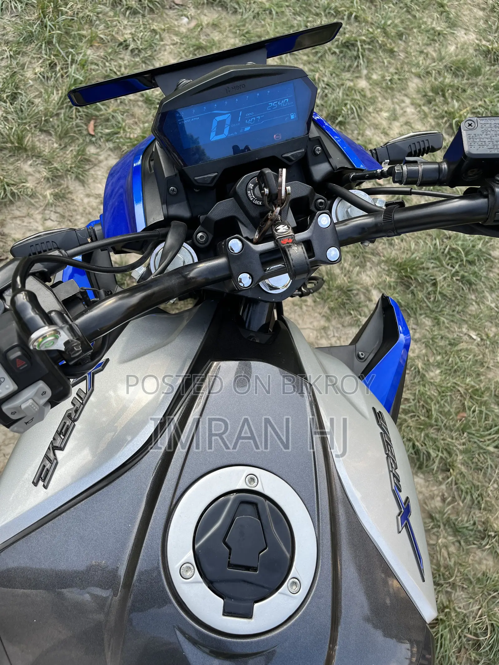 New Hero Xtreme 125R 2026 Blue