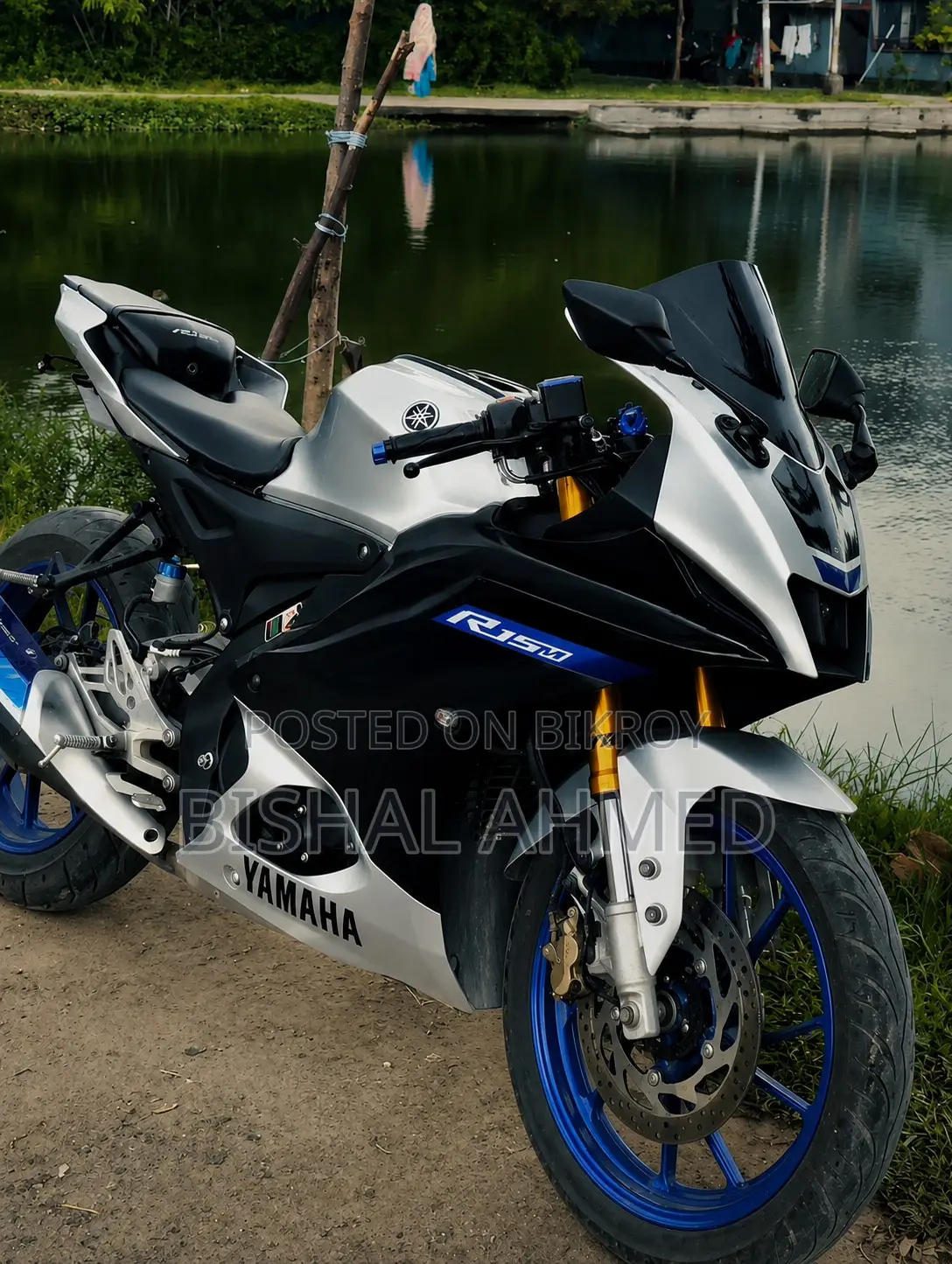 New Yamaha R15M 2024 Silver