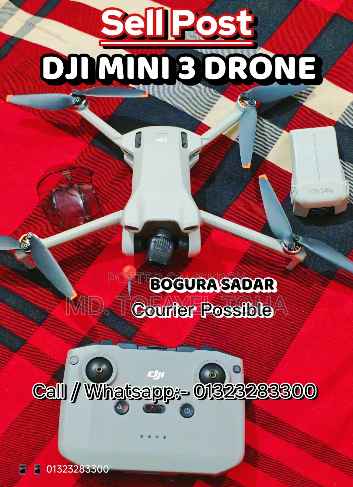 Dji Mini 3 Drone Standard Pack