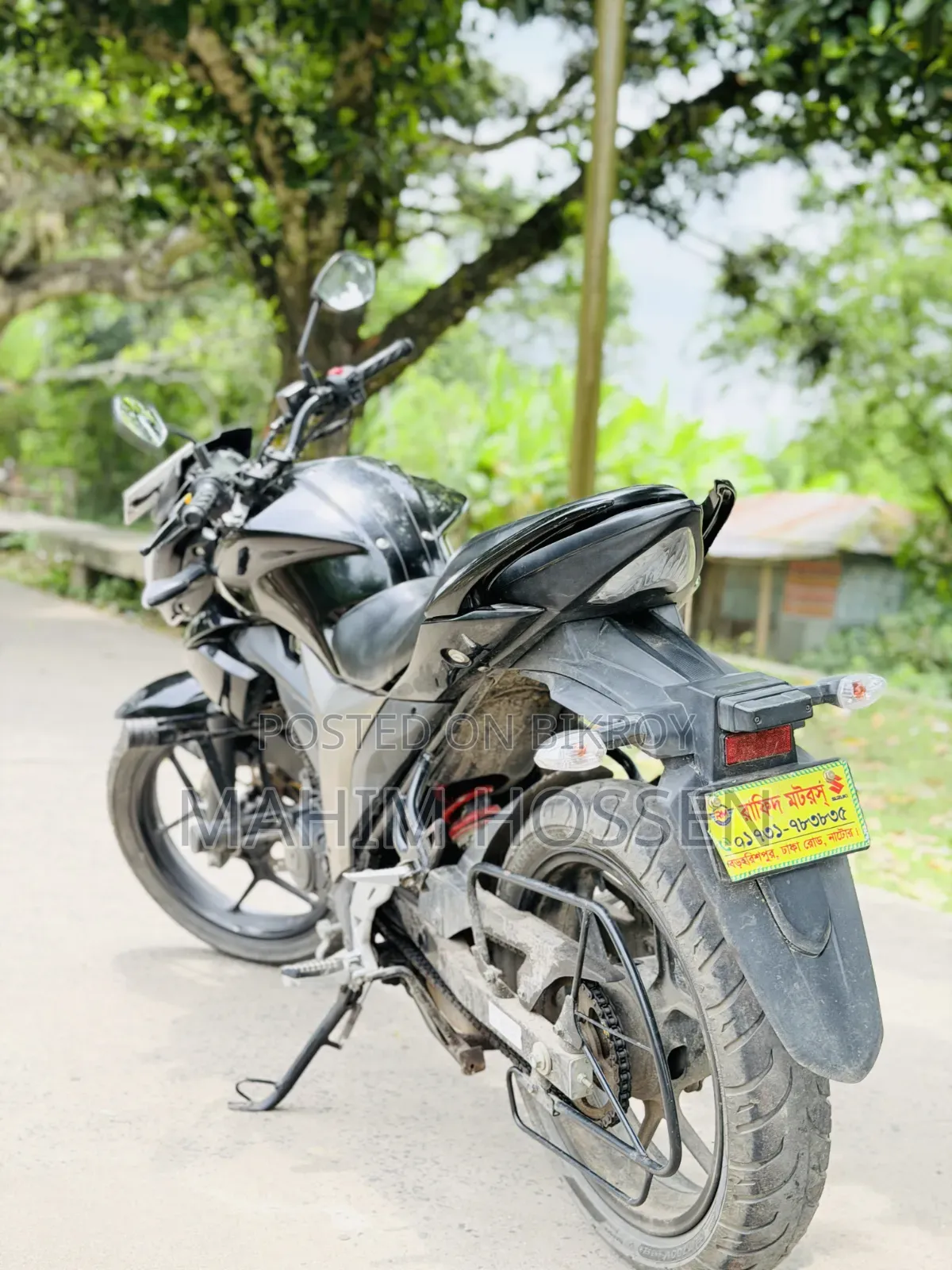 Suzuki Gixxer 2023 Black