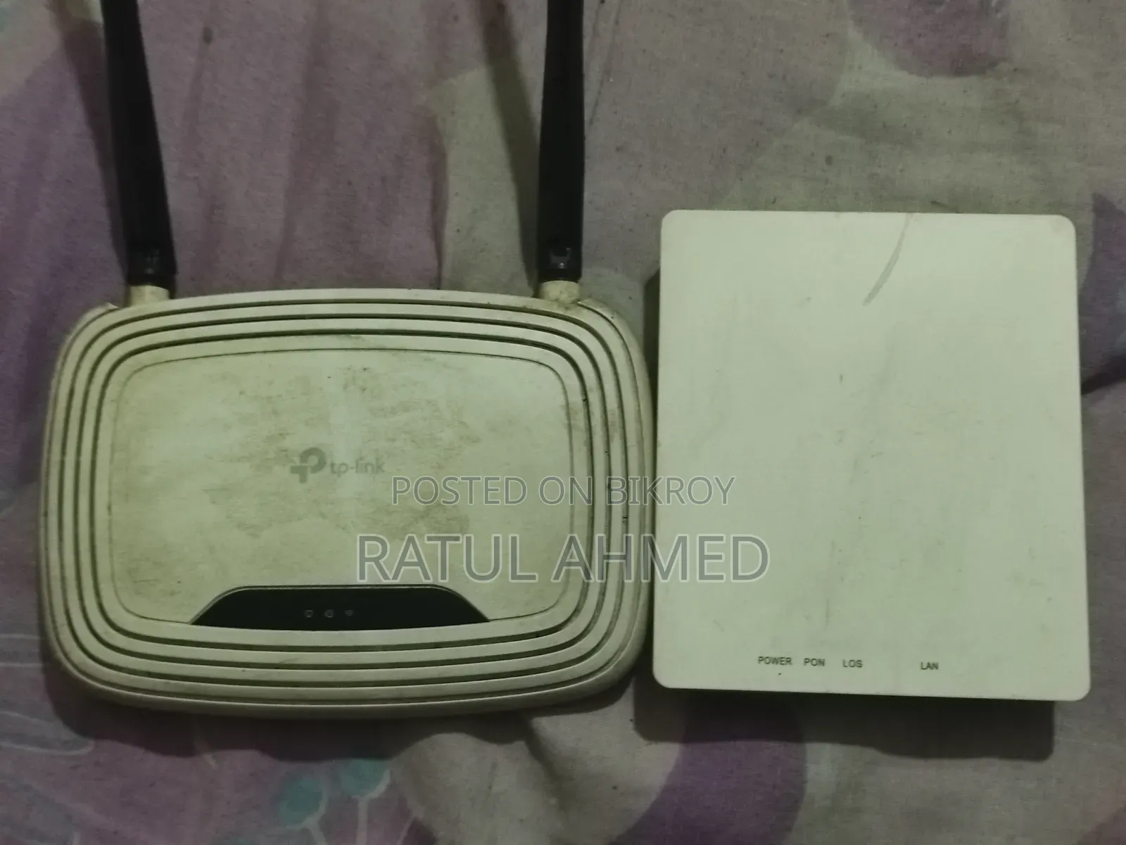 TP-Link TL-WR841N 300Mbps Wi-Fi Router and Anu বিক্রি হবে