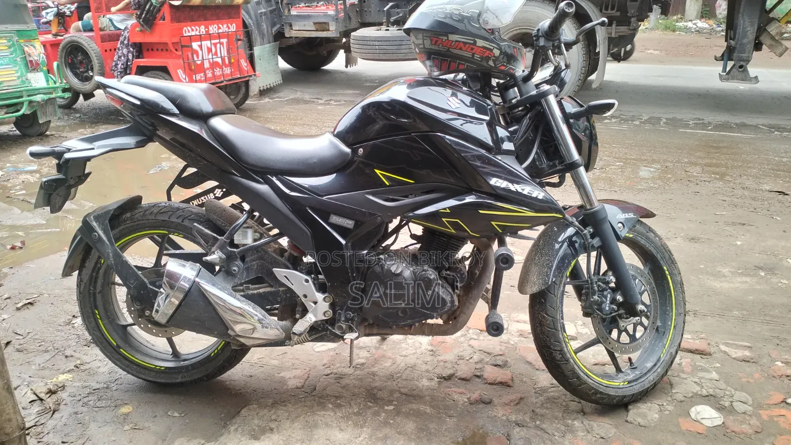 Suzuki Gixxer 2024 Black