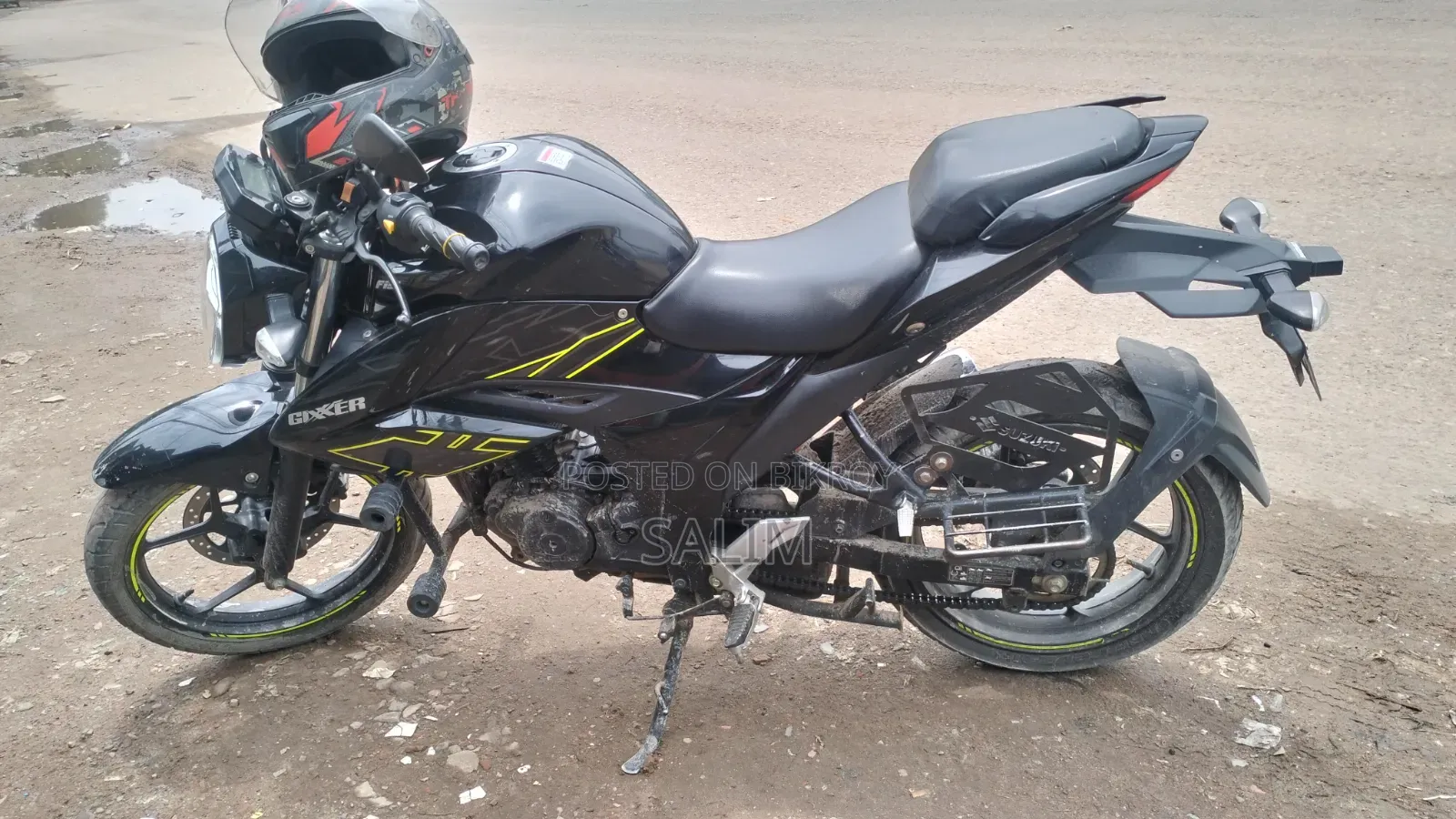 Suzuki Gixxer 2024 Black
