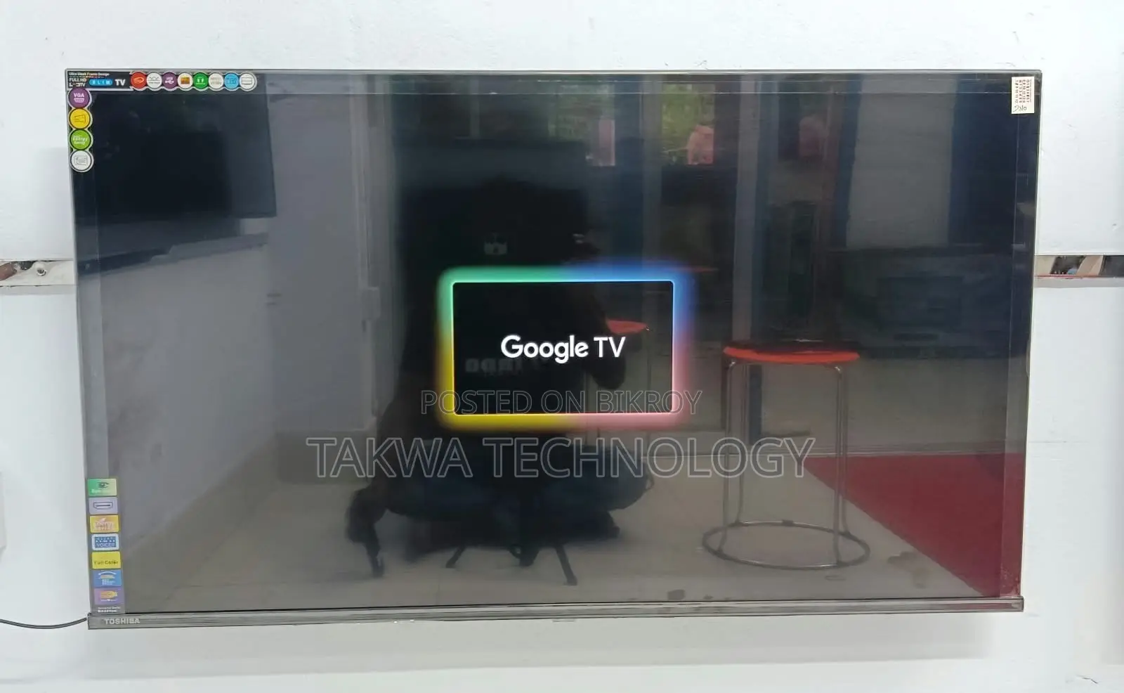 Toshiba 43"Inche Google Voice Control 4K TV
