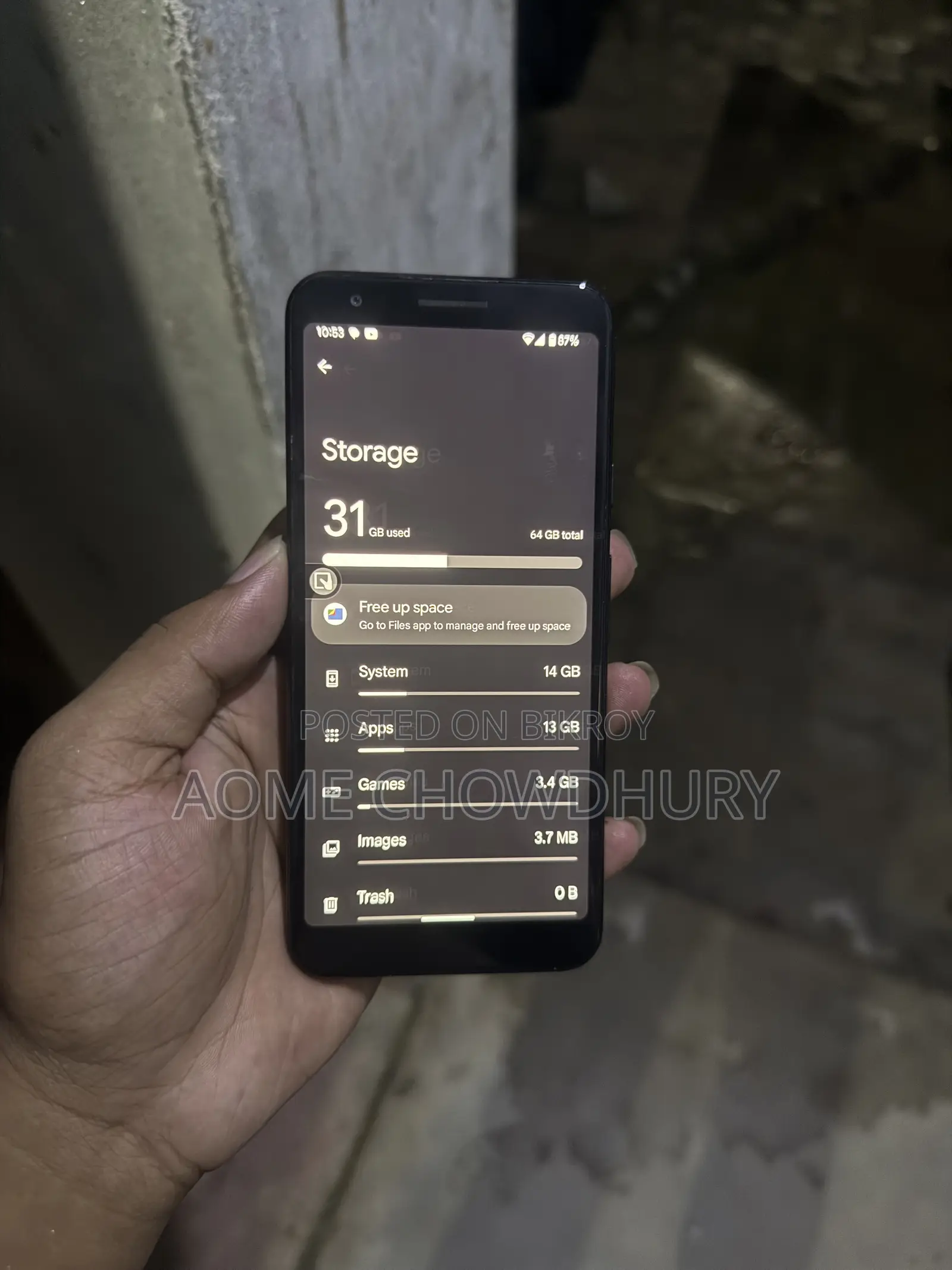 Google Pixel 3a 64 GB Black