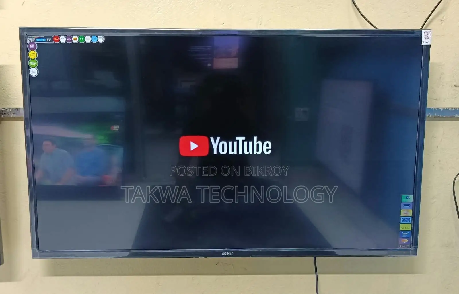 Nobin 43"Inche Smart Android TV
