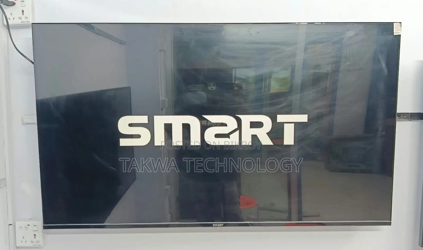 Smart 50"Inche Android 4K Voice Control Framless TV