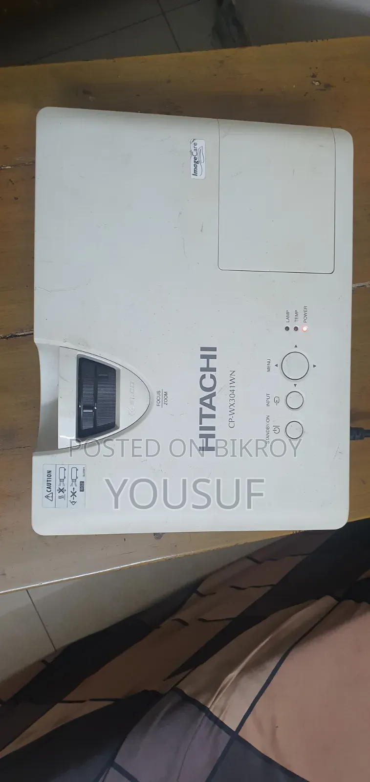 Hitachi  Projector- CP-WX3041WN বিক্রি হবে — একদম ফ্রেশ কন্ডিশন