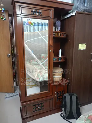 Bed, Almirah, Wardrobe, Dressing Table, Showcase