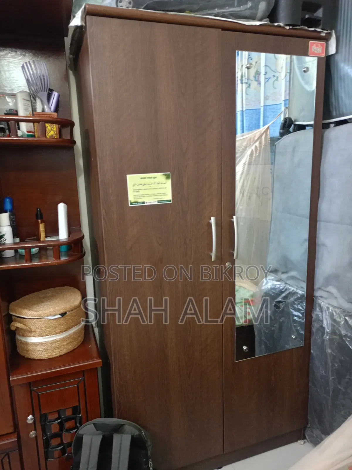 Bed, Almirah, Wardrobe, Dressing Table, Showcase