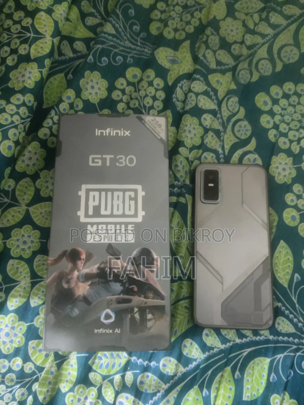 Infinix GT 30 5G 256 GB Silver