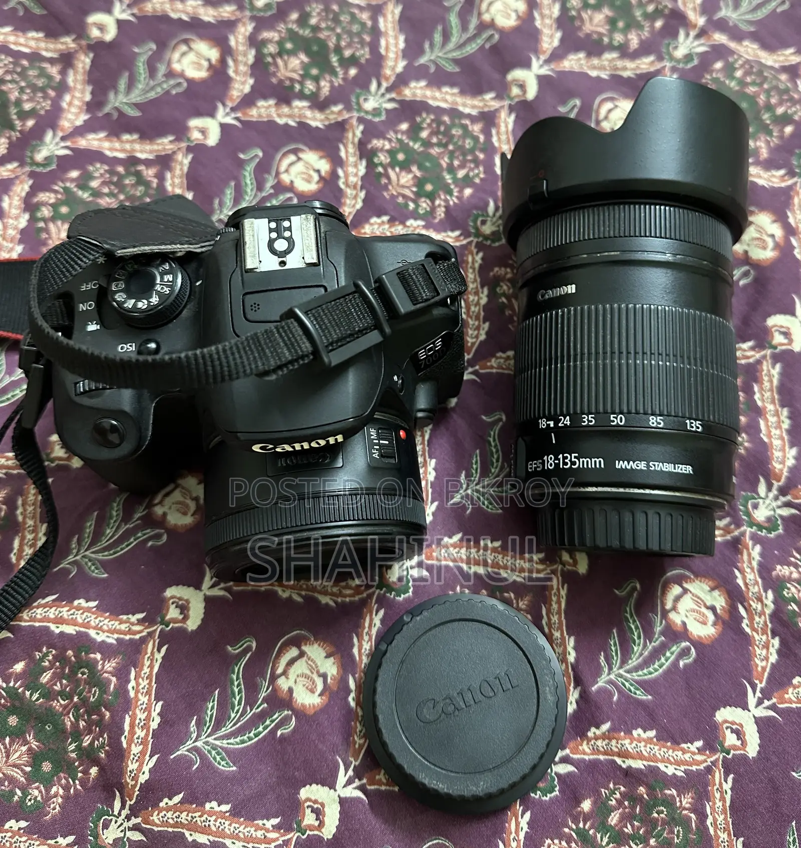 Canon 700D + 18-135mm + 50mm Prime Lens — Excellent Condition