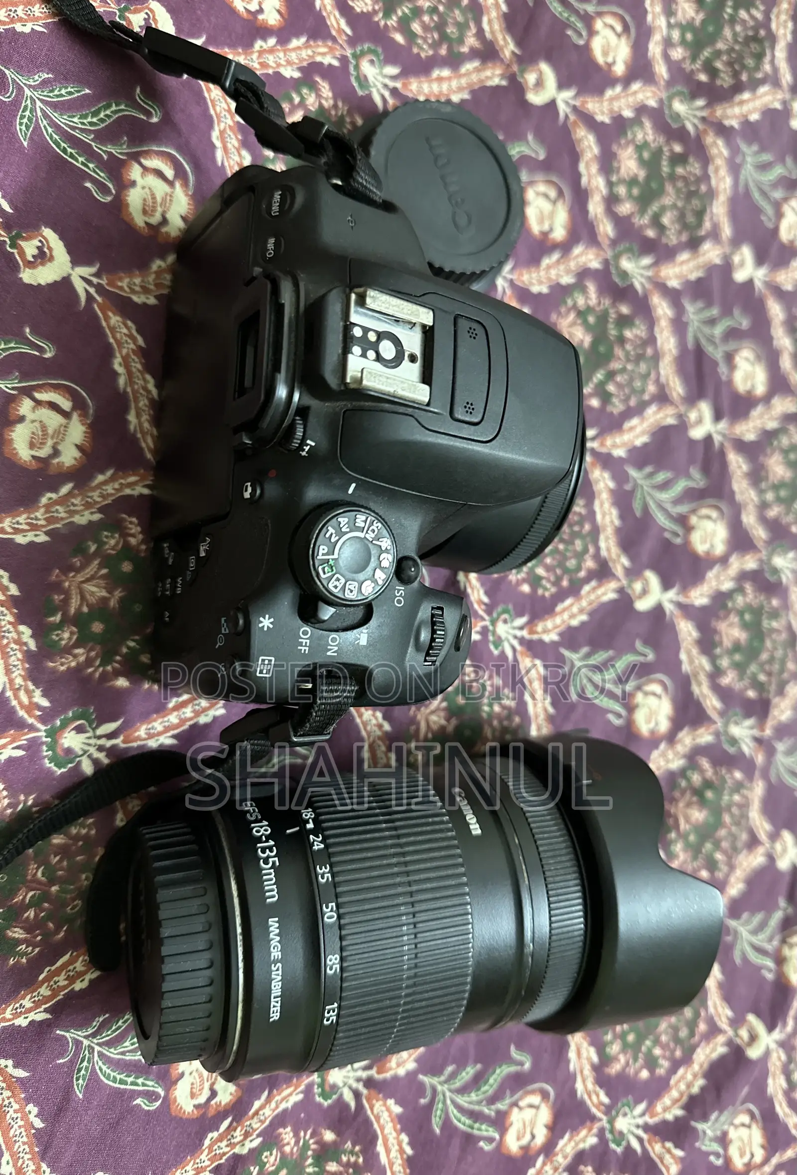 Canon 700D + 18-135mm + 50mm Prime Lens — Excellent Condition
