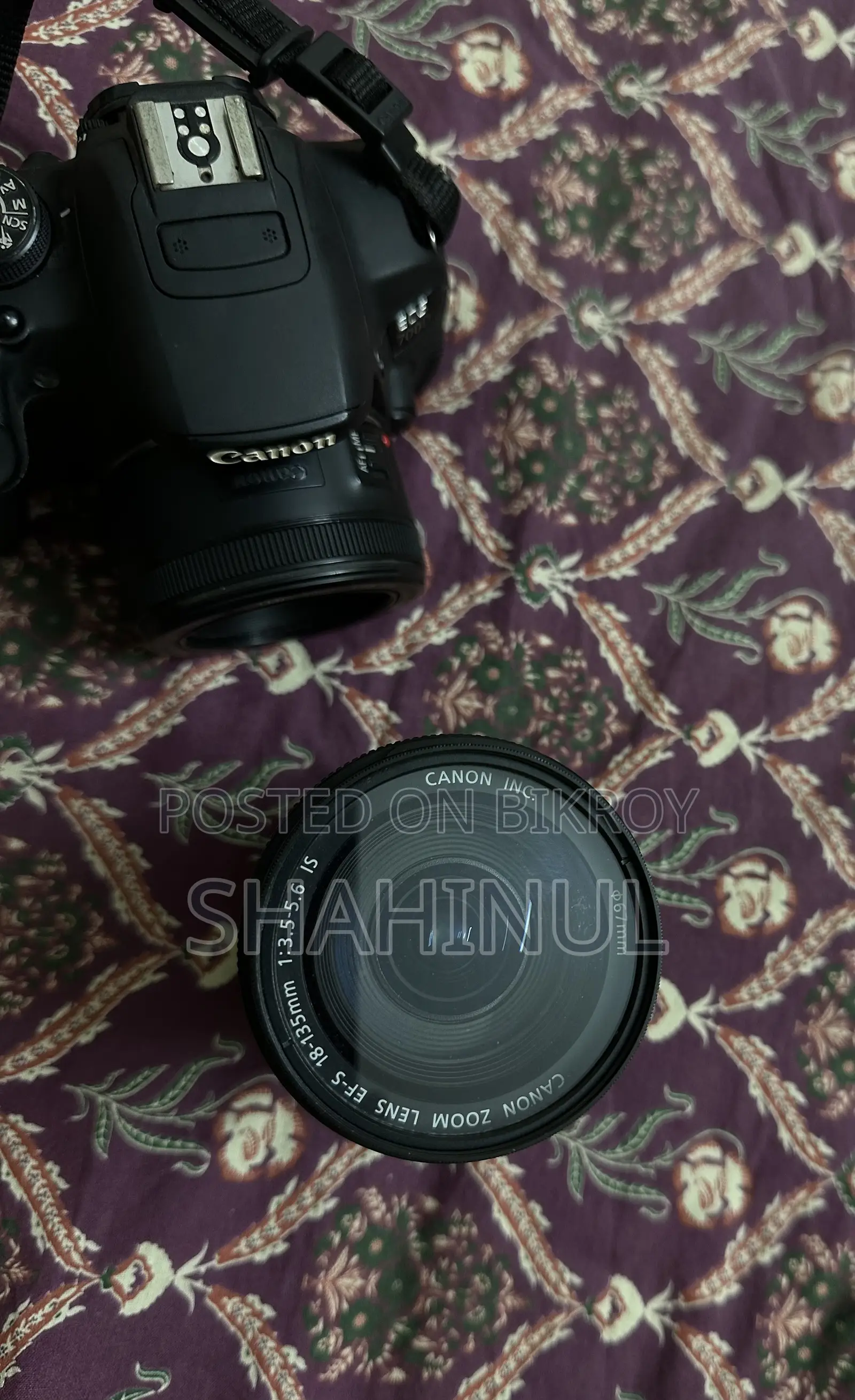 Canon 700D + 18-135mm + 50mm Prime Lens — Excellent Condition