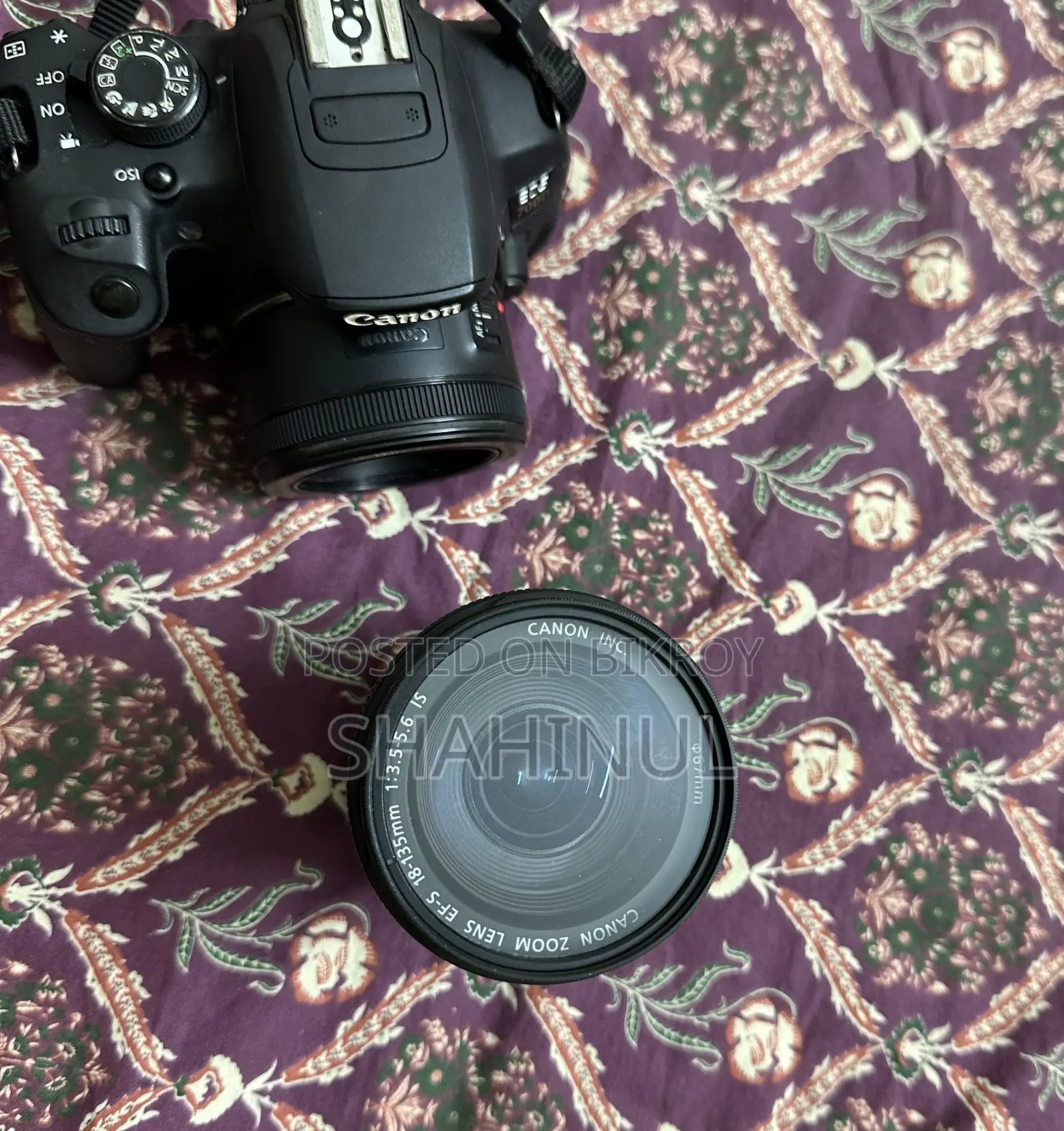 Canon 700D + 18-135mm + 50mm Prime Lens — Excellent Condition