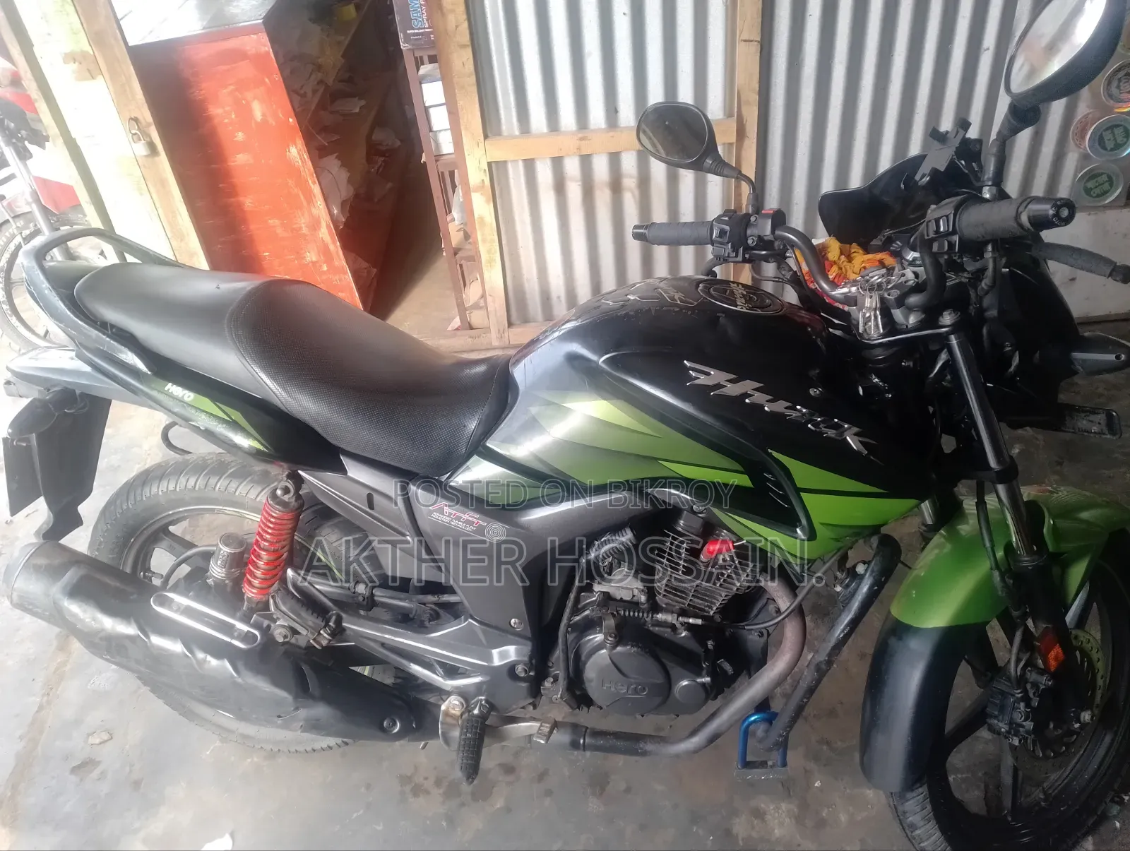 Hero Hunk 150 2020 Green