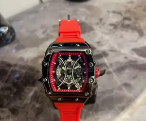 Richard Mille Style Red Men's Watch (Brand New Condition)