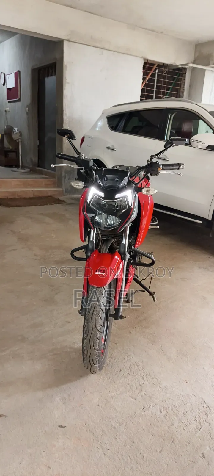 TVS Apache RTR 160 4V 2020 Red