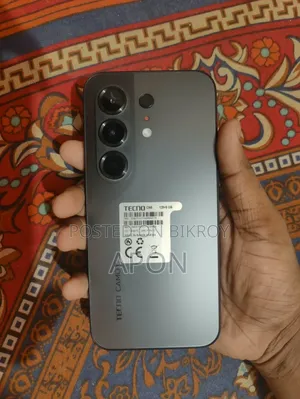 New Tecno Camon 50 256 GB Black