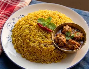 খিচুড়ি এবং ফ্রাইড রাই