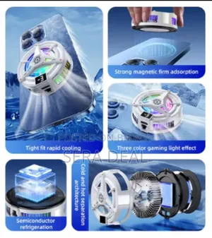 TL07 Phone Cooler 3 Speeds Semiconductor Cooling Fan
