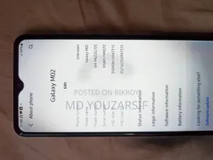 Samsung Galaxy M02 32 GB Blue