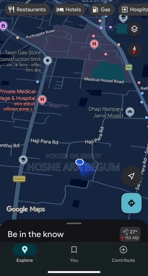 7 Decimal Land for Sale in Rangpur