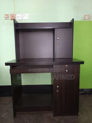 Computer Table & Rolling Table Chair