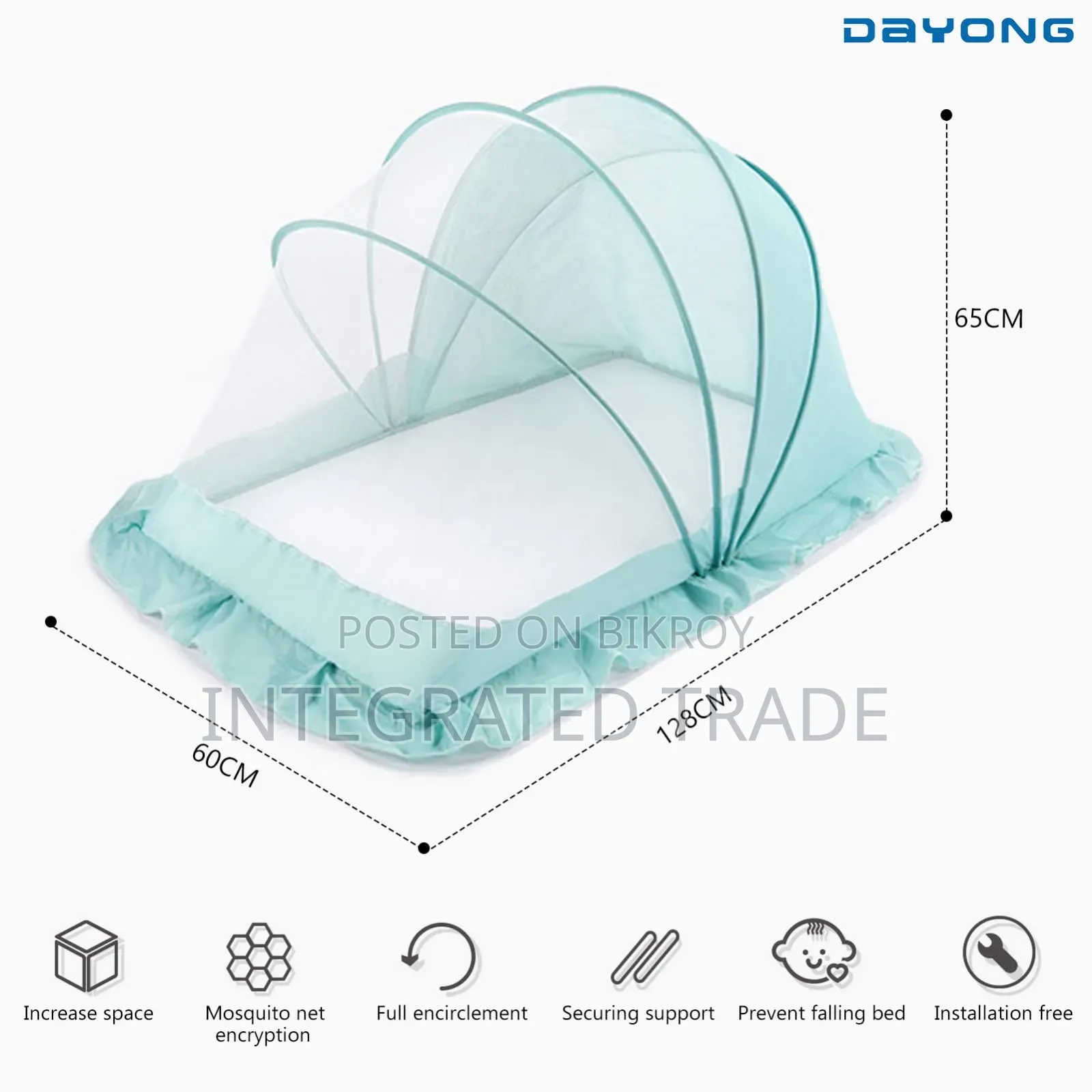 SmartCare Portable Folding Baby Mosquito Net (Brand New)