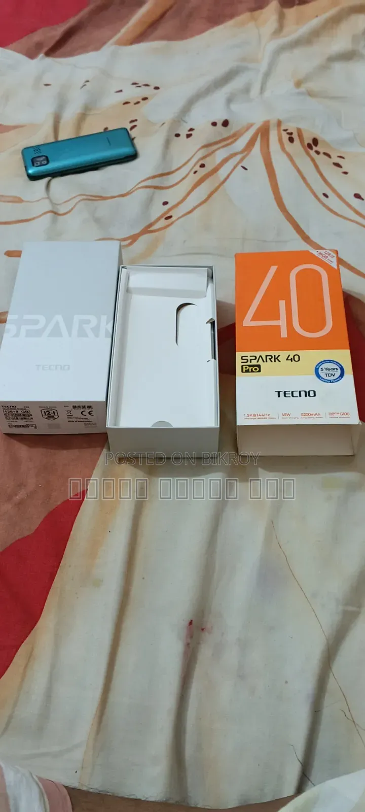 Tecno Spark 40 Pro 128 GB White
