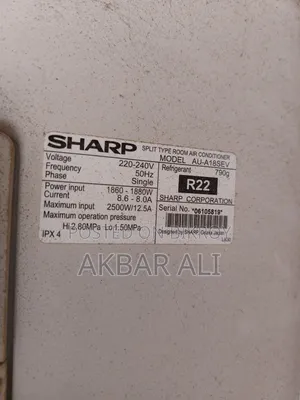 Used Running Sharp A.C.