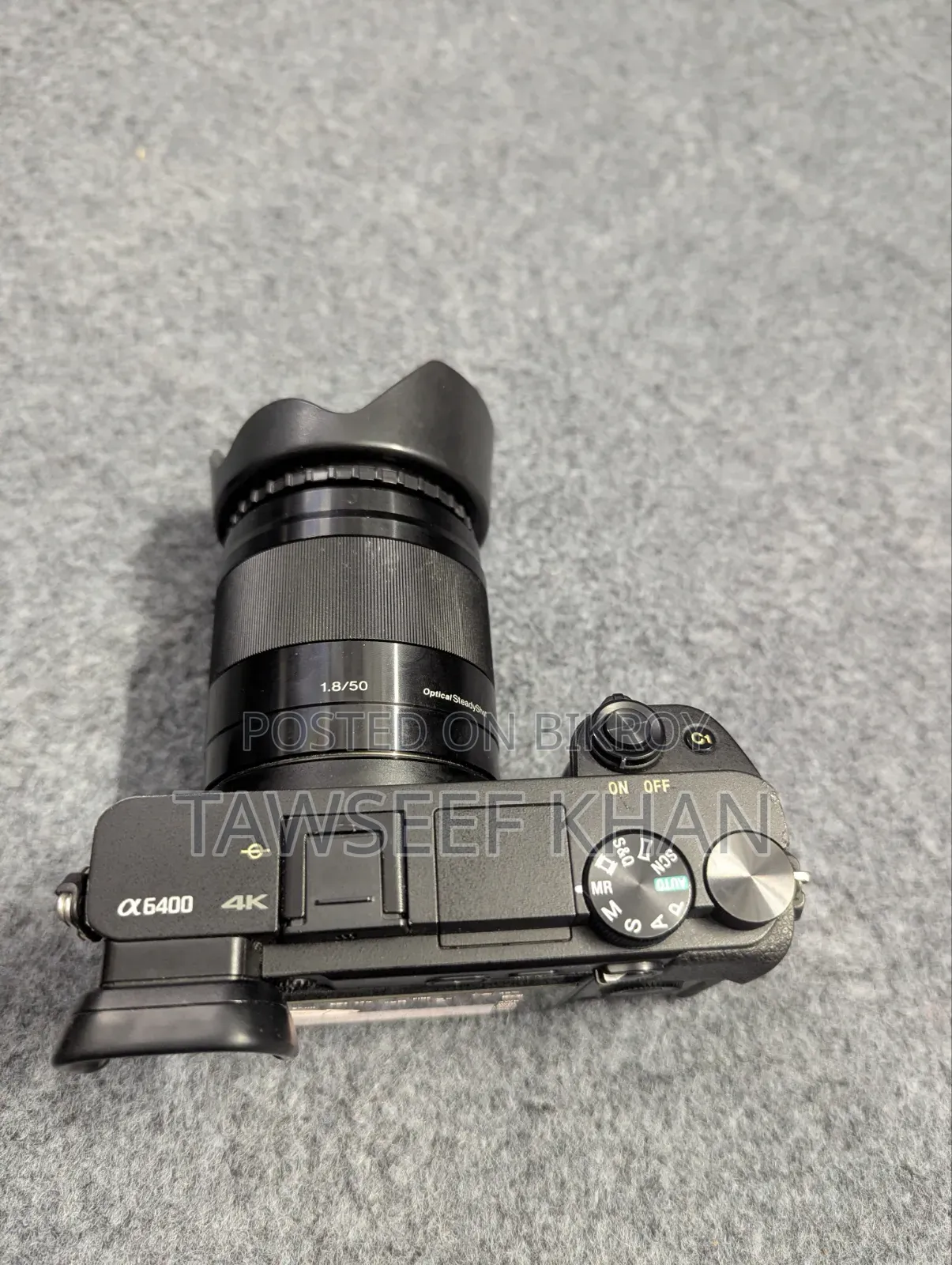 Sony A6400 With 50 Mm F1.8 Prime Lens