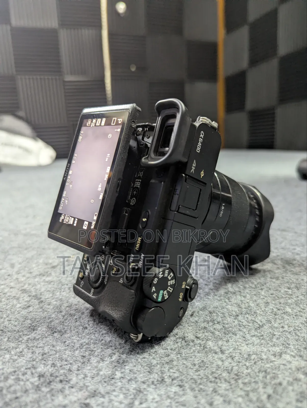 Sony A6400 With 50 Mm F1.8 Prime Lens