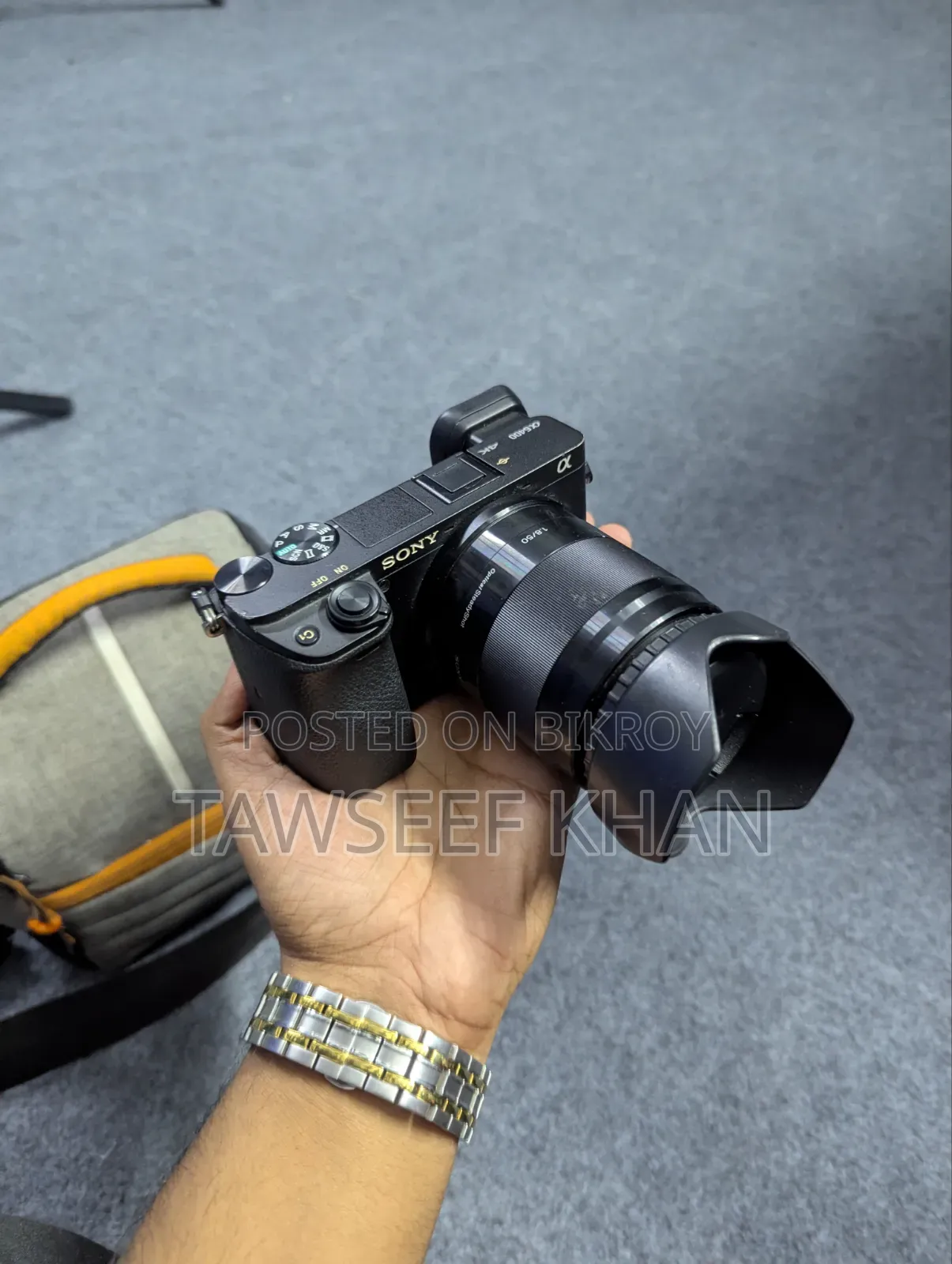 Sony A6400 With 50 Mm F1.8 Prime Lens