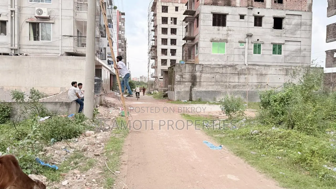 5.5 Katha Plot for Sale Aftab Nagar L Block