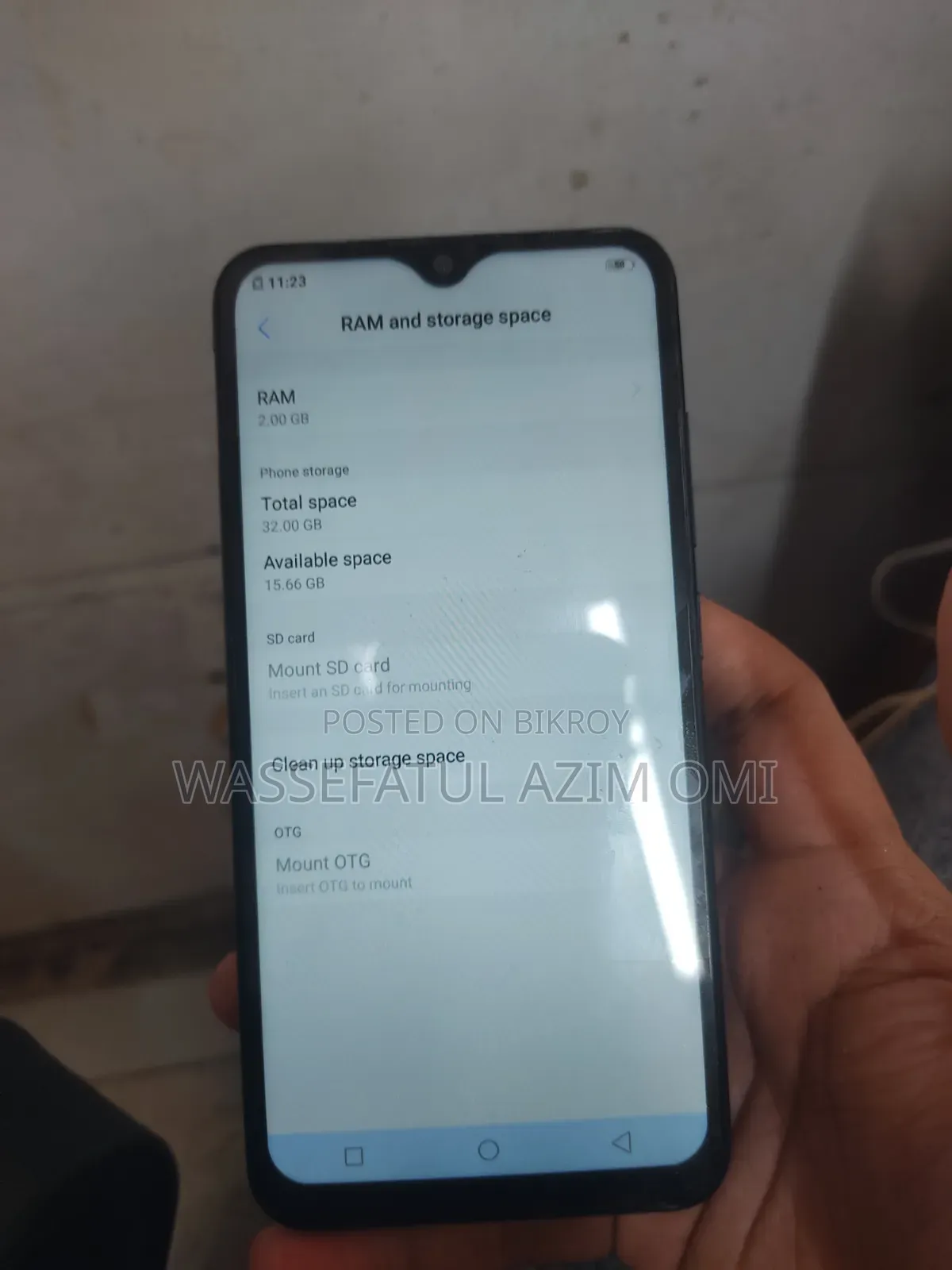 Vivo Y91c 32 GB Blue