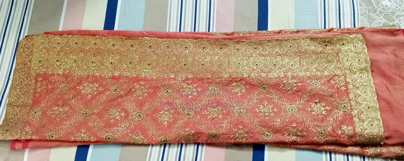 Georgette Sharee With Stone Work