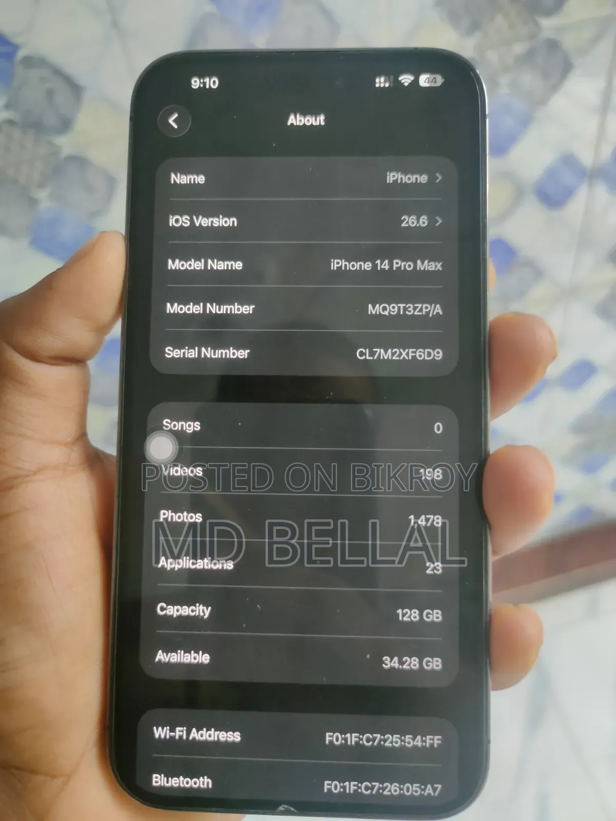 Apple iPhone 14 Pro Max 128 GB Purple